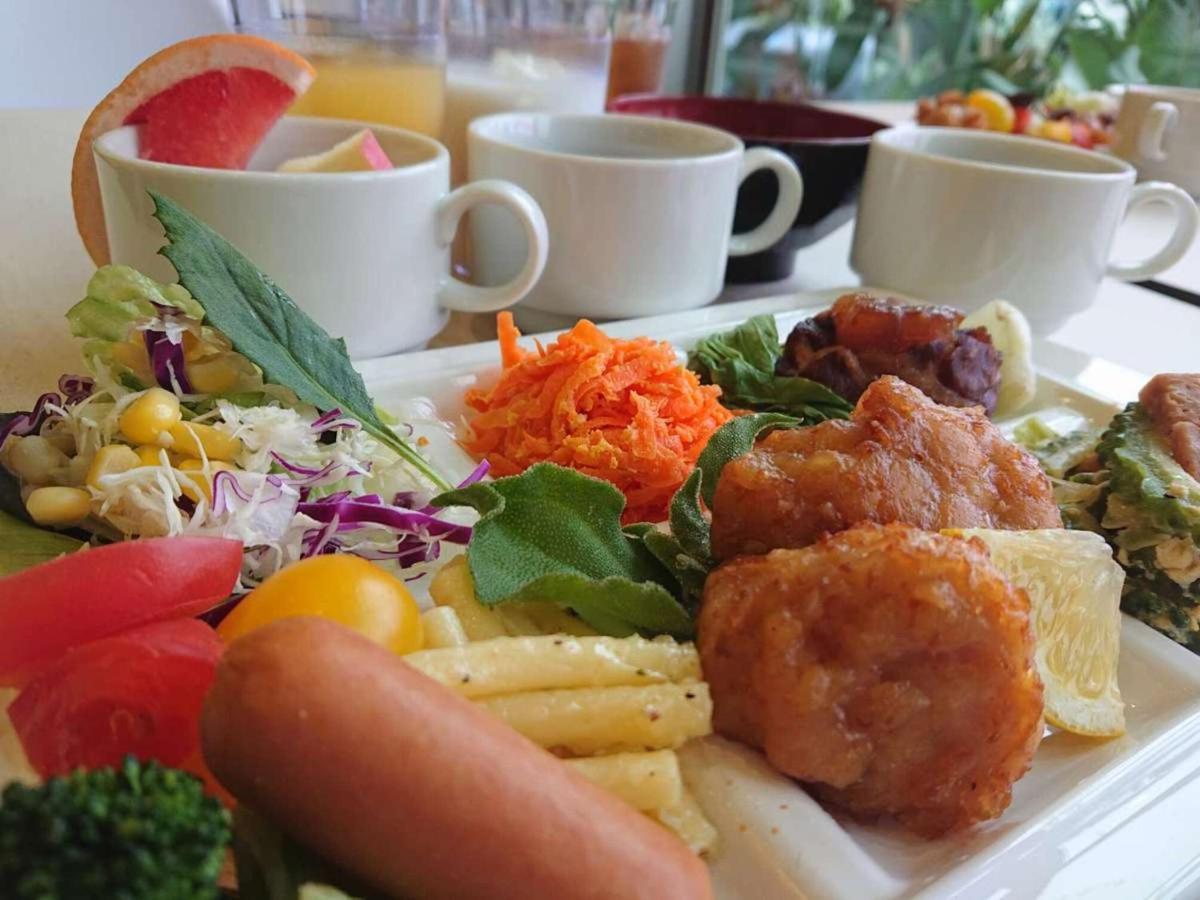 Green Rich Hotel Okinawa Nago Exterior photo